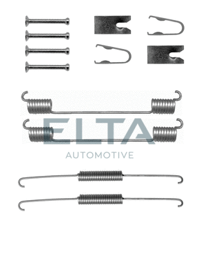 Kit d'accessoires, mâchoire de frein ELTA AUTOMOTIVE EA8111
