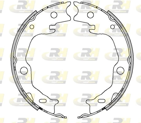 Mâchoire de frein, frein de stationnement ROADHOUSE 4503.00