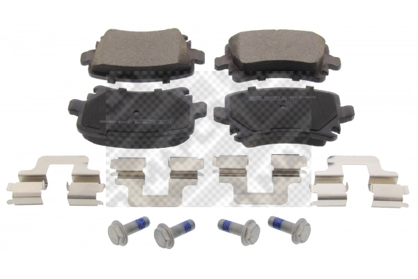 Kit de plaquettes de frein, frein à disque MAPCO 6696/1HPS
