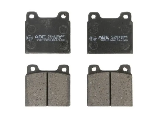Kit de plaquettes de frein, frein à disque ABE C1W015ABE