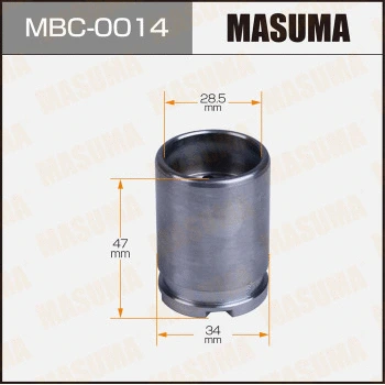 Piston, étrier de frein MASUMA MBC-0014