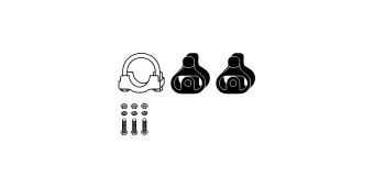 Kit d'assemblage, système d'échappement HJS 82 15 9021