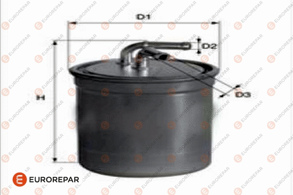Filtre à carburant EUROREPAR 1682254980