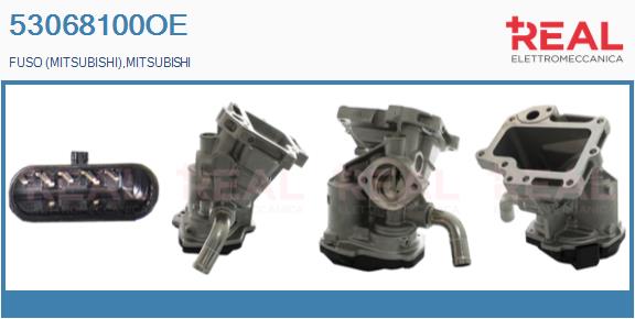 Vanne EGR REAL 53068100OE