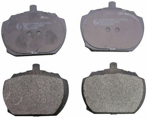 Kit de plaquettes de frein, frein à disque DENCKERMANN B110244