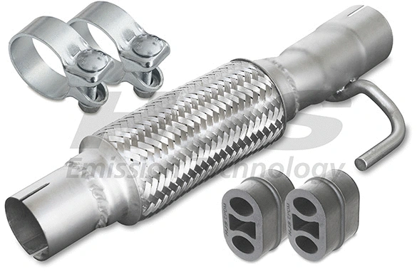 Tuyau flexible, échappement HJS 91 14 4319
