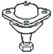 Rotule de suspension FRAP F14