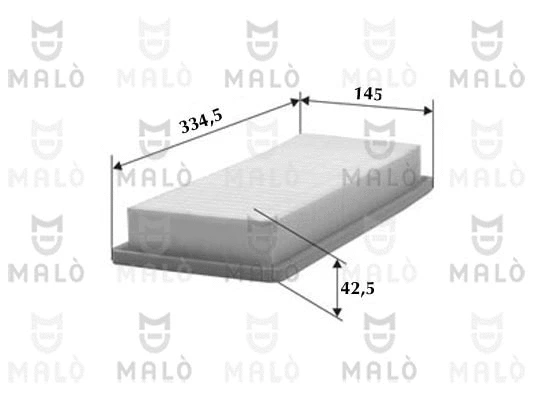 Filtre à air AKRON-MALÒ 1500119