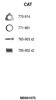 Catalyseur FA1 MD001075