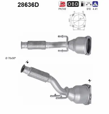 Catalyseur AS 28636D
