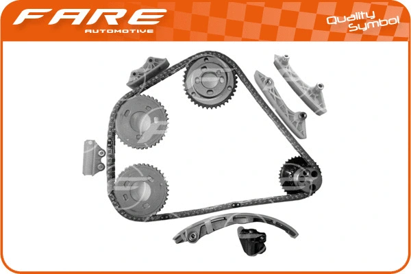 Kit de distribution par chaîne FARE SA 13844