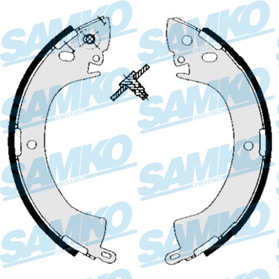Jeu de mâchoires de frein SAMKO 85240