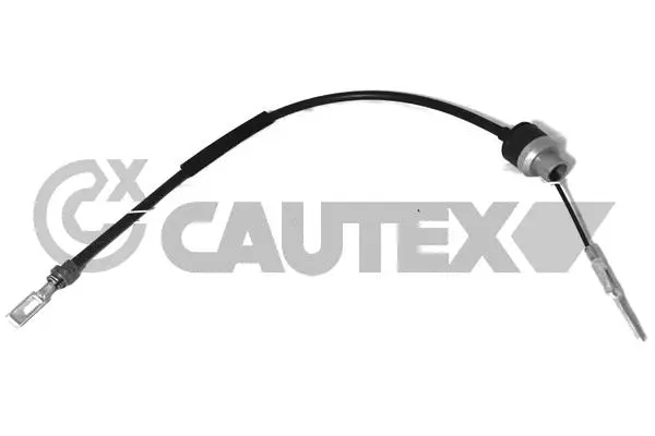 Tirette à câble, commande d'embrayage CAUTEX 033806