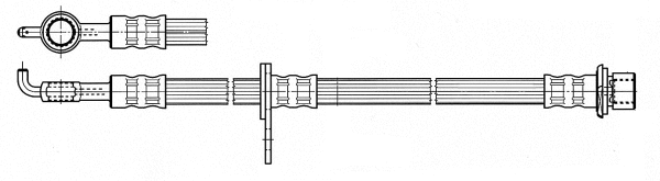 Flexible de frein CEF 512302