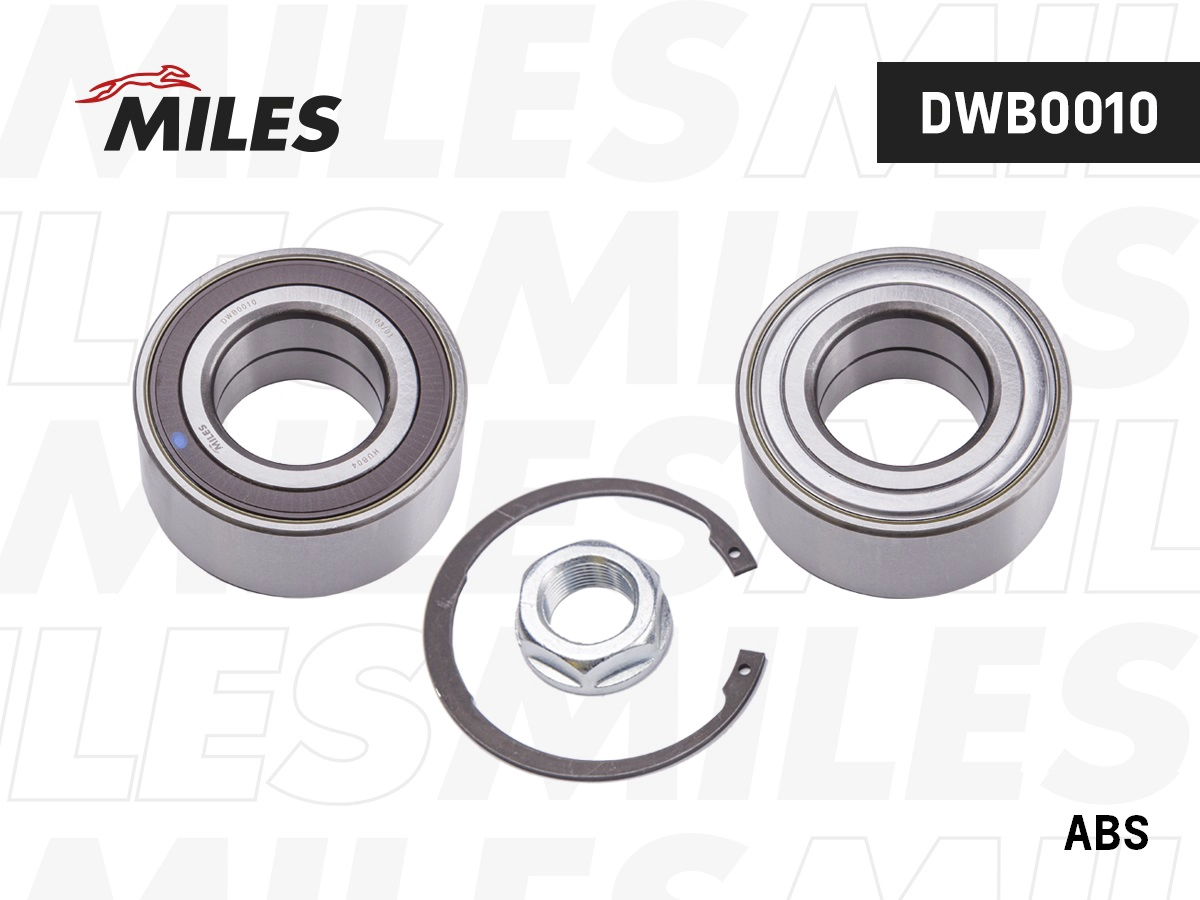 Kit de roulements de roue MILES DWB0010