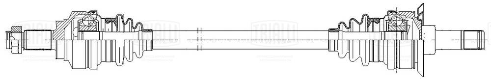 Arbre de transmission TRIALLI AR 2612