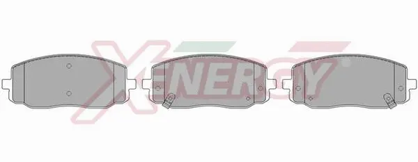 Kit de plaquettes de frein, frein à disque AP XENERGY X40923
