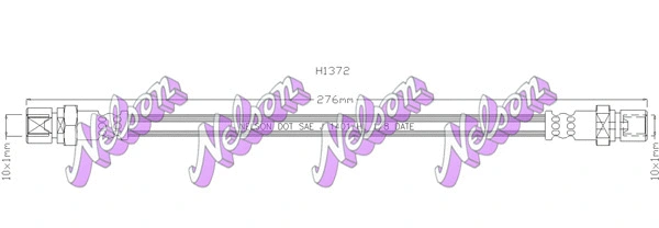 Flexible de frein KAWE H1372