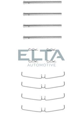 Kit d'accessoires, plaquette de frein à disque ELTA AUTOMOTIVE EA8559