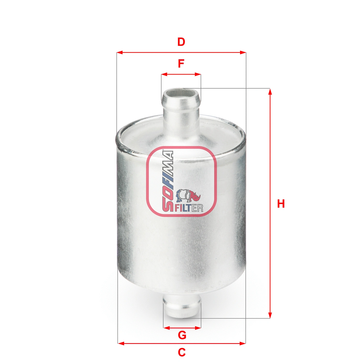 Filtre à carburant SOFIMA S 1836 B