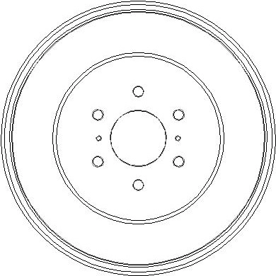 Tambour de frein National NDR364