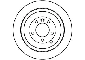 Disque de frein ABTEX BD1288V