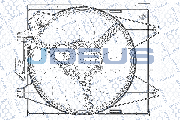 Ventilateur, refroidissement du moteur JDEUS EV878310