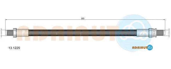 Flexible de frein ADRIAUTO 13.1225