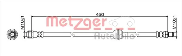 Flexible de frein METZGER 4111775