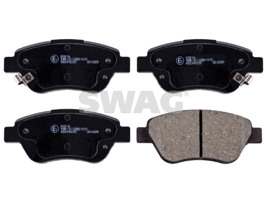 Kit de plaquettes de frein, frein à disque SWAG 40 91 6627