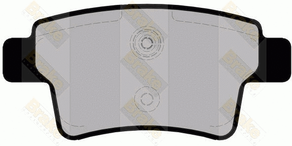 Kit de plaquettes de frein, frein à disque Brake ENGINEERING PA1688