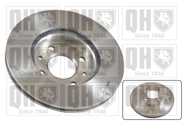 Disque de frein QUINTON HAZELL BDC4749