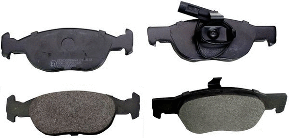 Kit de plaquettes de frein, frein à disque DENCKERMANN B110164