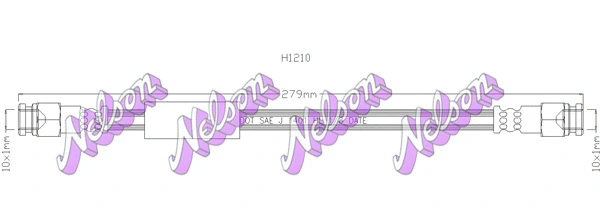Flexible de frein KAWE H1210