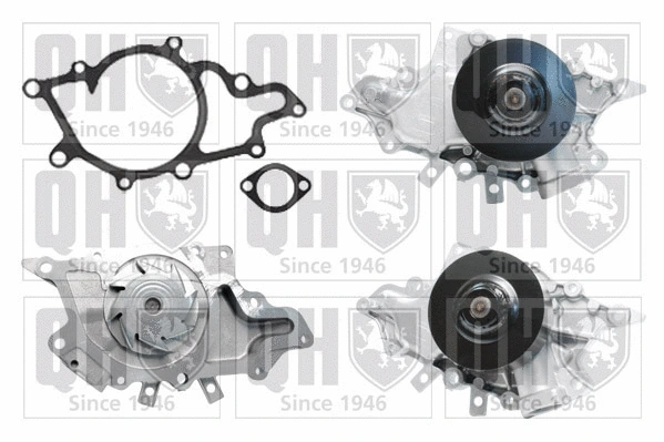 Pompe à eau, refroidissement du moteur QUINTON HAZELL QCP3682