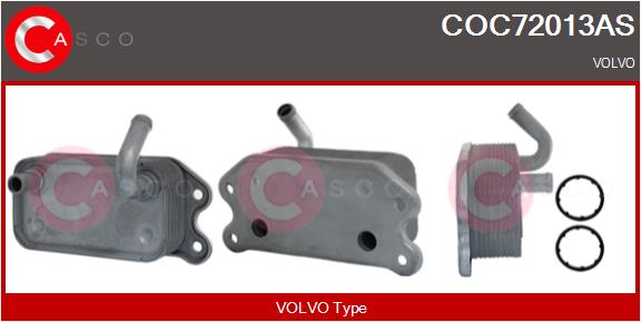 Radiateur d'huile CASCO COC72013AS