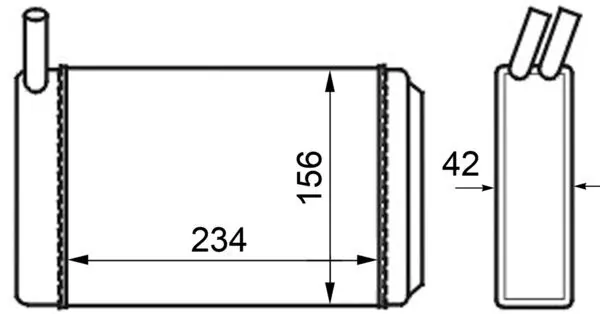 Système de chauffage MAHLE AH 39 000S