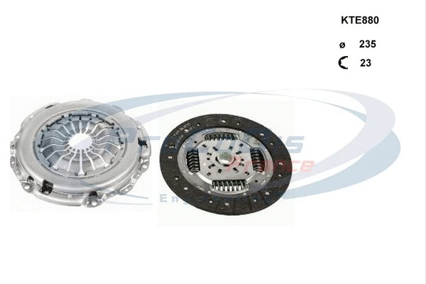 Kit d'embrayage PROCODIS FRANCE KTE880