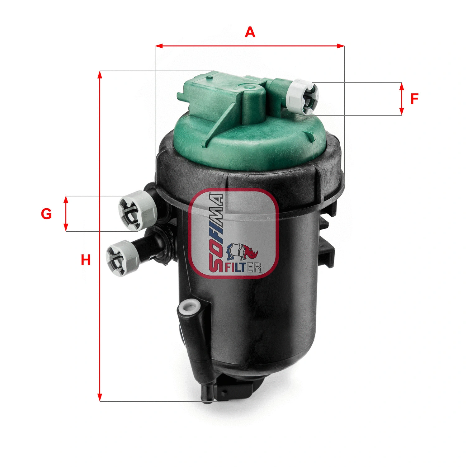 Filtre à carburant SOFIMA S 5173 GC