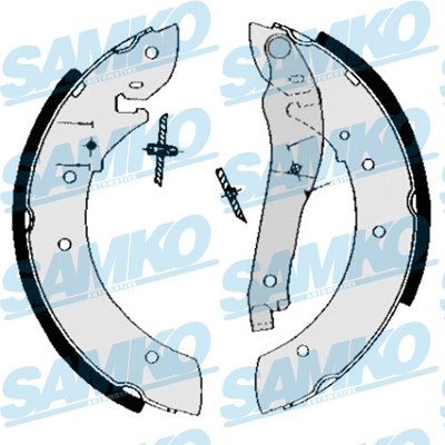 Jeu de mâchoires de frein SAMKO 84740