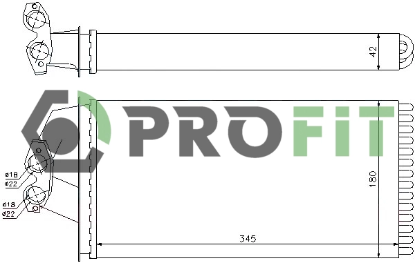 Système de chauffage PROFIT 1760-0309