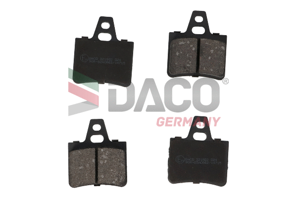 Kit de plaquettes de frein, frein à disque DACO Germany 321932