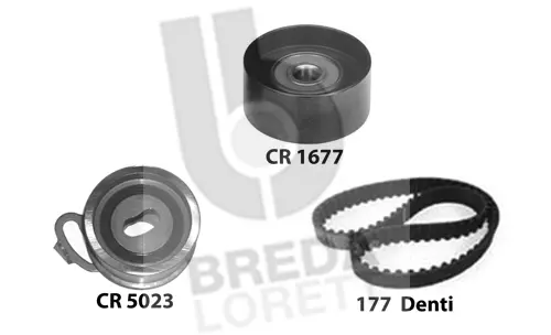 Kit de courroie crantée BREDA LORETT KCD0002