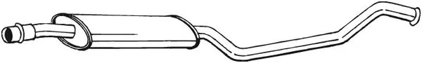 Silencieux central BOSAL 283-695