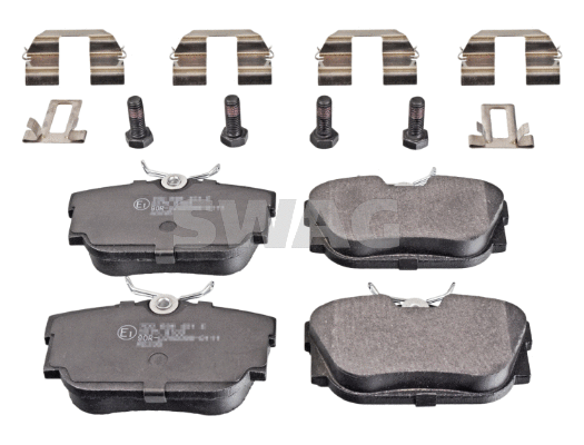 Kit de plaquettes de frein, frein à disque SWAG 30 91 6382