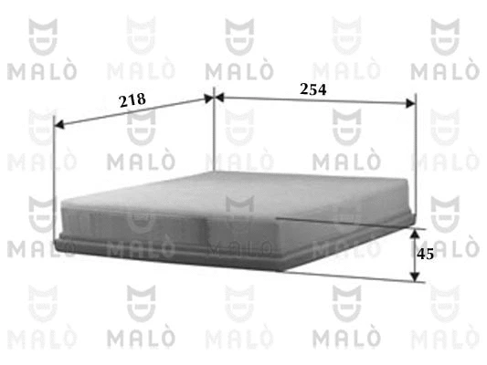Filtre à air AKRON-MALÒ 1500155