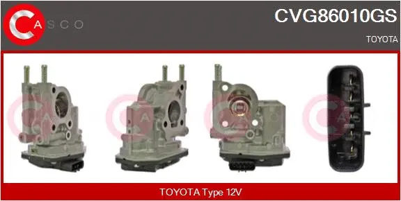 Vanne EGR CASCO CVG86010GS