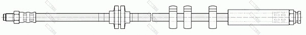 Flexible de frein GIRLING 9002450