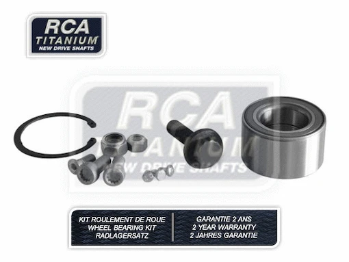 Kit de roulements de roue RCA FRANCE RCAK1397