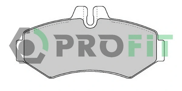 Kit de plaquettes de frein, frein à disque PROFIT 5000-1306